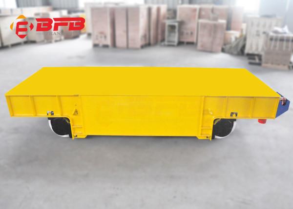 15T Industrial Coils Shipping Battery Transfer Cart With Rail
