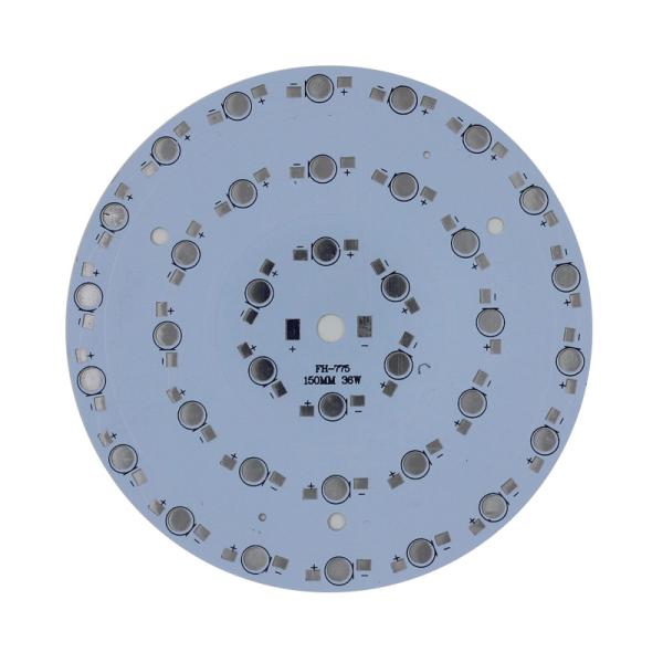 Aluminum Material PCB 1-2 oz Double Sided 2 Layer Thermal Conductivity 1.5W/m.K Aluminum LED PCB manufacturer board