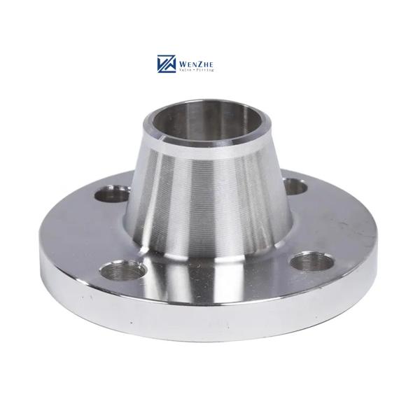 ANSI DIN A105 Углеродистая стальная плита Плоская труба на фланце WN Фланцевая кованая серебра