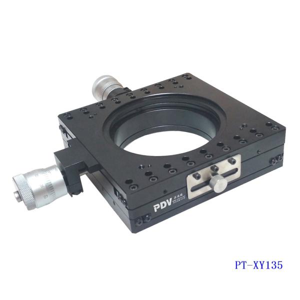 XY Axis Manual Linear Stage Linear Optical Sliding Table Trave ±13mm Load 40kg