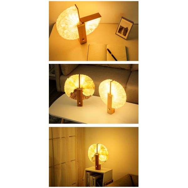 Printable LED Origami Table Lamp Paper Lights Eco Friendly