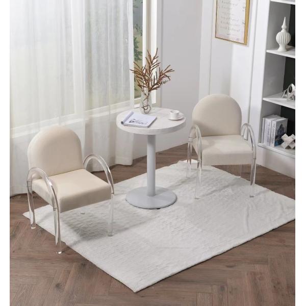 Acrylic Contemporary Dining Room Chair Light Luxury Home Decor