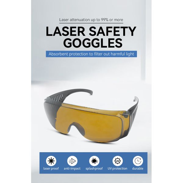 Laser Safety Glasses Protective IPL Glasses Hair Removal 650nm Red 532nm Green 450nm 1064nm Laser Protective Glasses