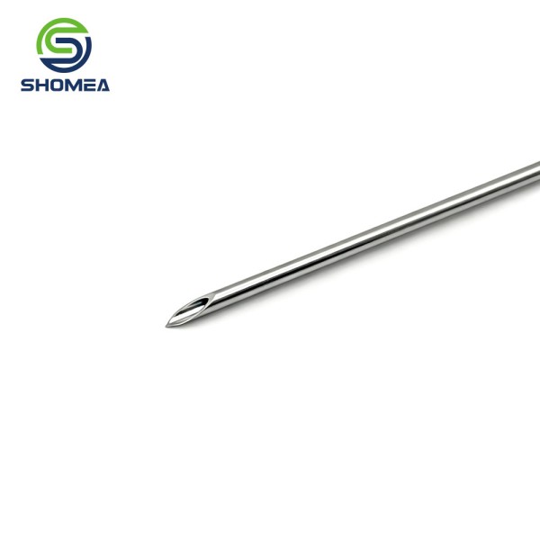 Customized Precision Reverse Chamfer Stainless Steel Surgical Puncture Needle