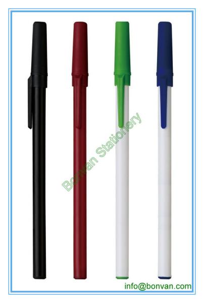 hotel use stick ball pen, pp white stick ballpen for hotels
