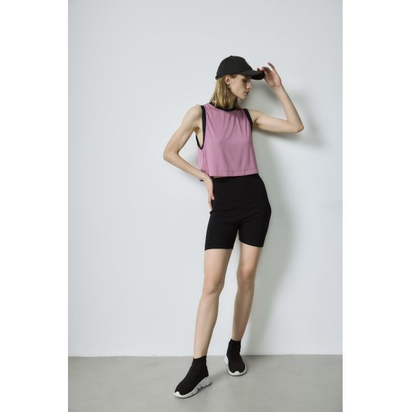 Unisex All Reason Basic Tops Silky Smooth Spandex Plain Tank Tops Womens Four Way Stretch