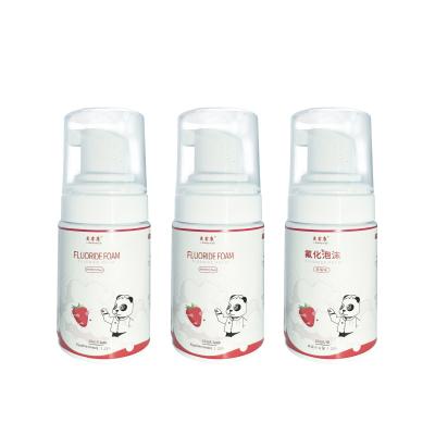 CE 150ml Child Dental Fluoride Foam Melon Flavor With Sodium