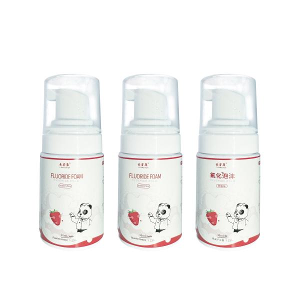 пена фторида белого цвета 50ml зубоврачебная с сертификатом CE для больных зубов