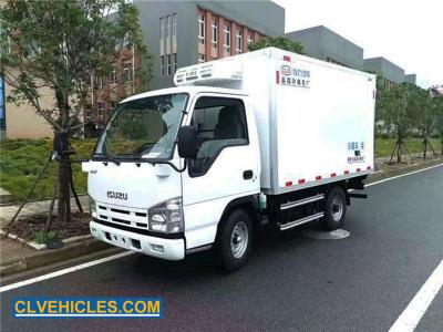 98hp 3500mm ISUZU Reefer Truck Cold Storage Small Refrigerated Truck