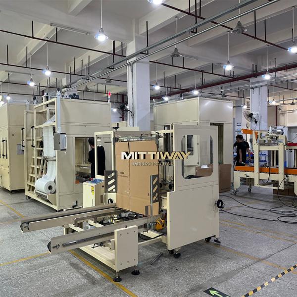 Poly Plastic Bag Sealer Machine 5KW Automatic Inserting Machine