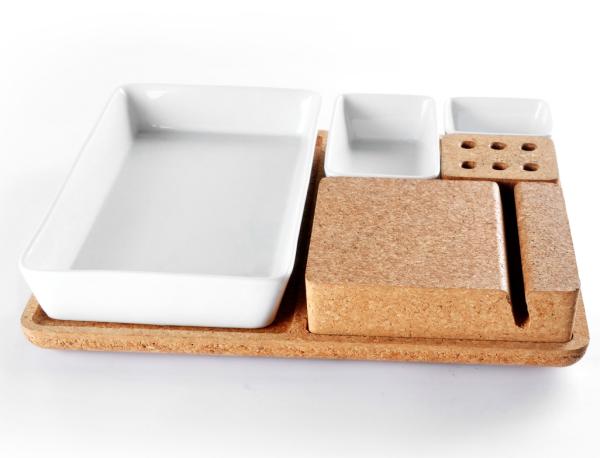 Cork Desk Organizer Cork Pen Holder Office Desktop Tidy Storage Custom Size