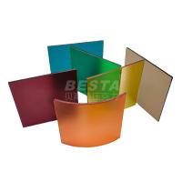 REACH RoHS Painéis de plexiglás de cores grandes Folha acrílica à prova de calor 4x6 pés