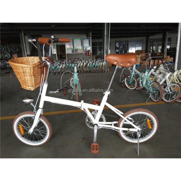 Folding Bicycle 20 Inch 7 Gear 6 Speed Hi Ten Steel Frame Aluminum Alloy Shimano Folding Bike 13KG
