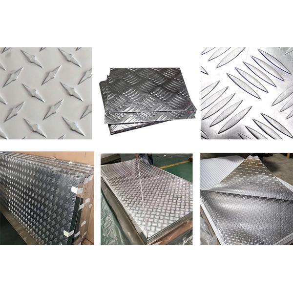 SGS ISO Aluminum Checker Plate Sheet 5083 H111 6063 1800mm