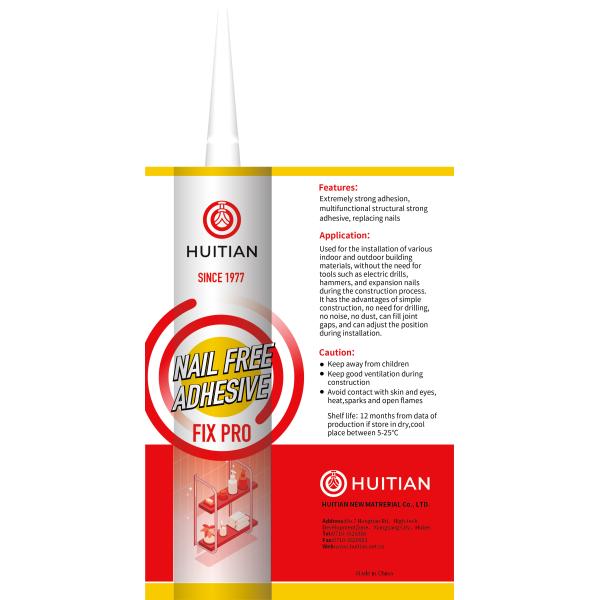 Без гвоздей склеивание и закрепление различных деревянных линий, дверных корпусов, гипсовых линий, напольных плиток, декоративных подвесок и т.д.