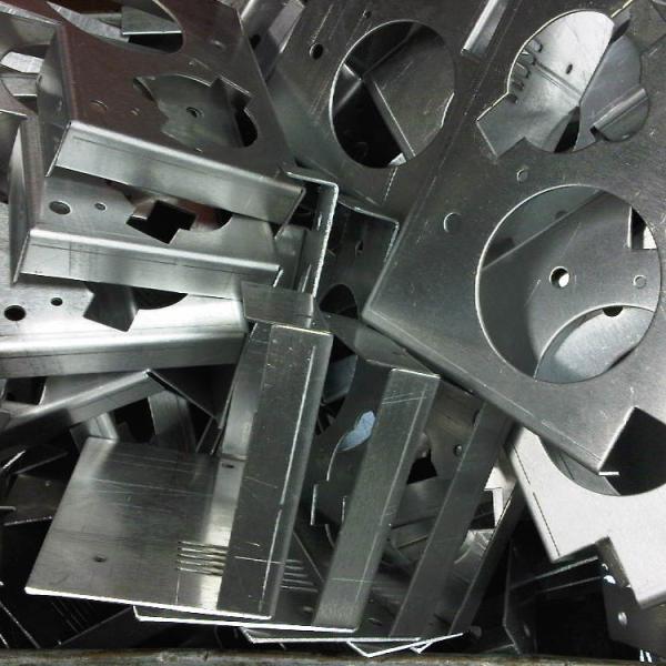 0.1mm Bending Stamping Parts Zinc Aluminum Laser Cutting Services