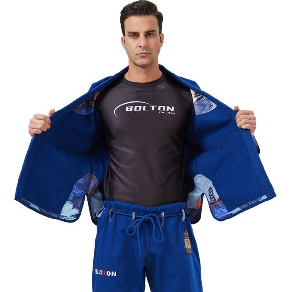 BJJ Kimono 100% Cotton Ripstop Gi Unisex Adult 450gsm Breathable Competition Suit