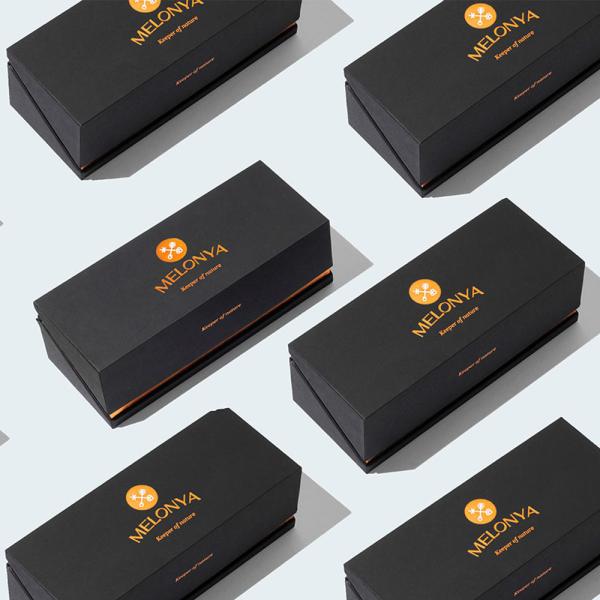 Custom Printing Flap Box Packaging For Honey Bee Bottle 3pcs Comb Set