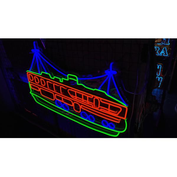 Custom boat neon sign men cave dorm  house wall lighting deco
