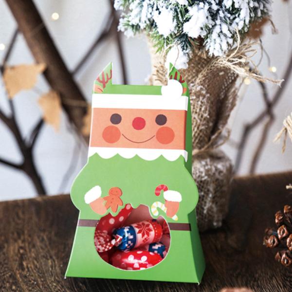Caixa de papel do presente de Apple do Natal/Natal Eve Gift Box/caixa de papel fina de Apple