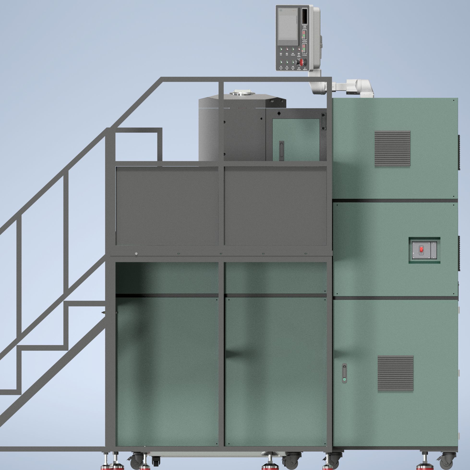 50kg Large Batch Precious Metal Flake Making Machine For Gold Silver Copper