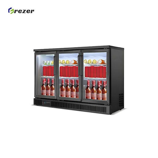 Easy Cleaning Beverage Display Refrigerator Commercial Drink Display Fridges Eco Friendly