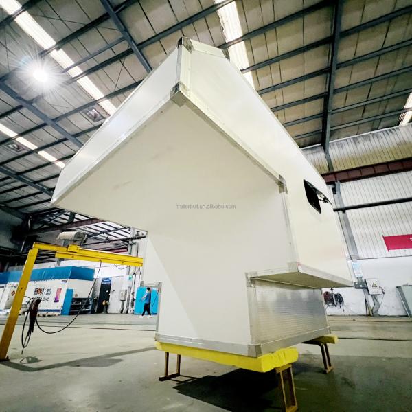 Удаляемый RV 6.5ft кабины-над Слайд-в Кампер грузовик коробка с FRP композитных материалов