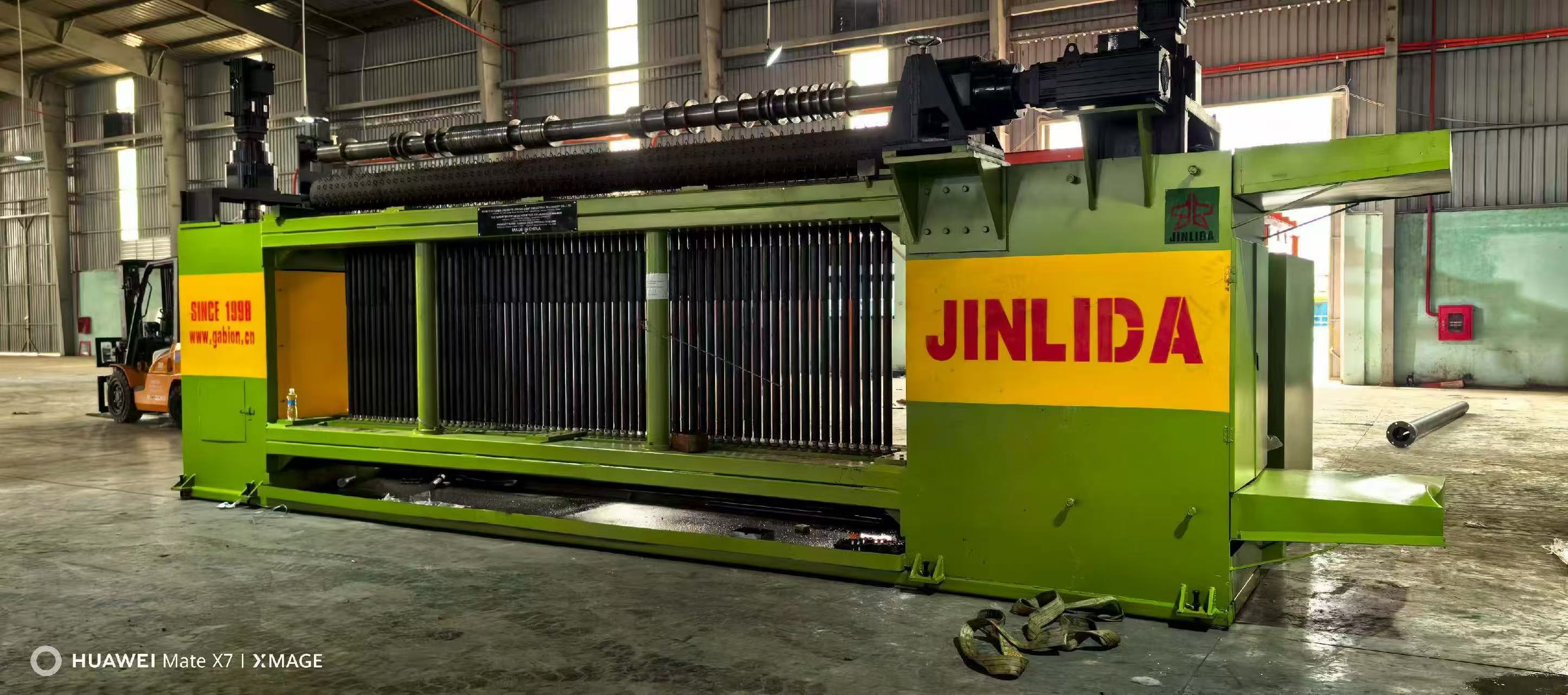 CNC Controlled Gabion Wire Mesh Machine High Output System