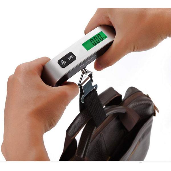 110lb/50kg Electronic Luggage Hanging Suitcase Travel Weighs Baggage Bag Weight Balance Tool Portable Digital LCD Display Scale