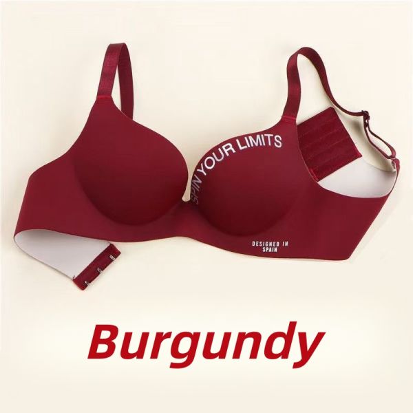 Seamless Small Breasts Bra for Women Gathered One-piece Wire-free Side Breasts Anti-sagging Lifting and Adjustable Bra