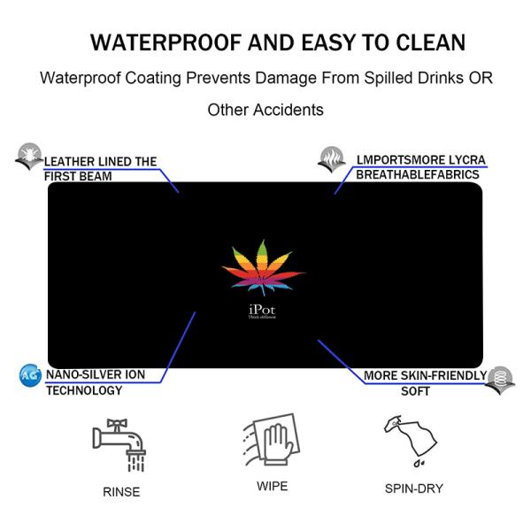 Colorful Locking Mousepad with Private Mold and Custom CMYK RGB Sublimation Printing