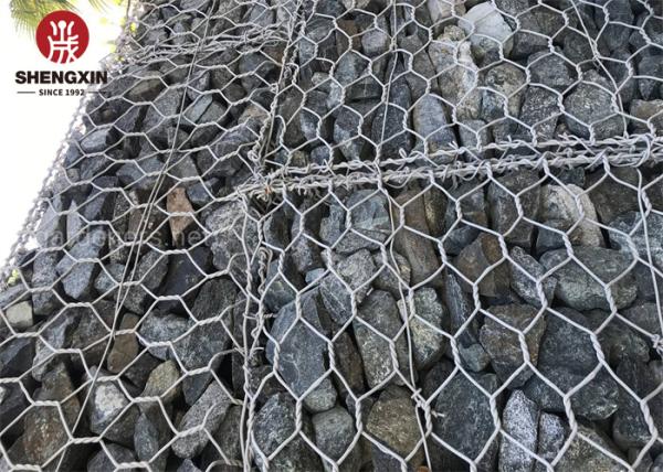 Woven Retaining 50x50x100 Gabion Wall Baskets For Construction