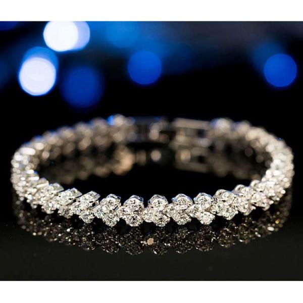 High Quality Clear Cubic Zirconia Tennis Bracelet for Women Wedding Jewelry (JDS935 )