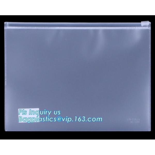 waterproof vinyl clear plastic zipper garment bag, clear vinyl a3 / a4 / a5 plastic pvc mesh zipper bag, Personal Care P