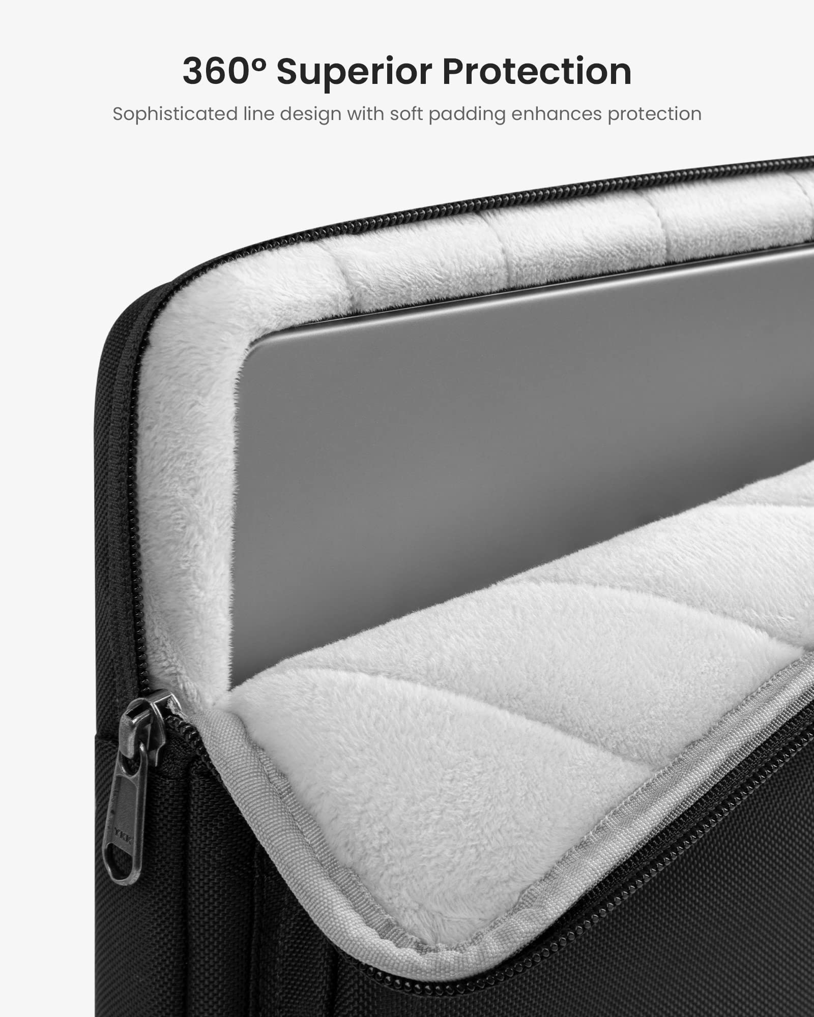 Laudtec 360 Protective Laptop Shoulder Bag for MacBook Air M4/A3240, M3/A3113, M2/A2681 Water-Resistant Accessory Case Wholesale OEM/ODM/Private Label