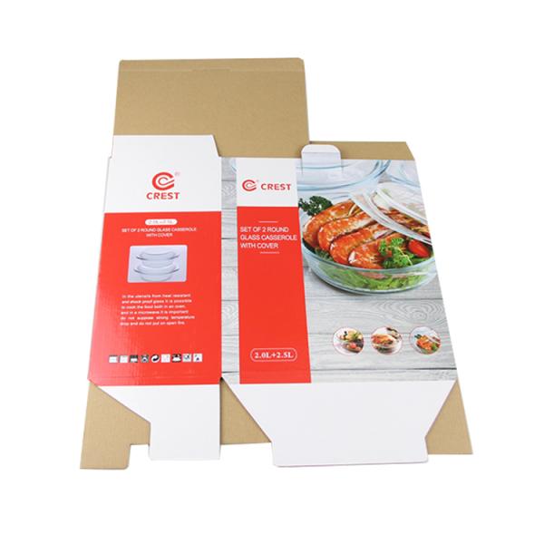 Customized Shape Tea Bags Packaging Boxes with UV Coating and Custom Printed Kraft Paper