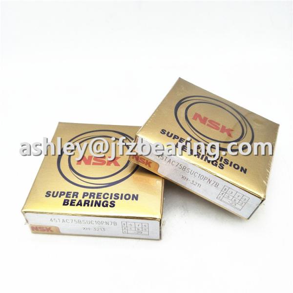 45TAC75BSUC10PN7B Ball Screw Support Bearings dimensions,Heavy Preload, 60° Contact Angle, Universal Bearing Arrangement