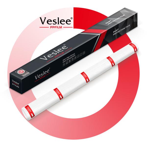 7.5mil Car Paint Protection Film Glossy PPF Anti Yellowing Hydrophobicity Self Healing
