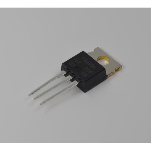 IRFB260NPBF MOSFET N-Channel 200V 46A Ultra-faible 19mΩ Rds ((on) TO-220 Niveau logique du paquet Commutation rapide Robustesse élevée Avalanche notée pour la conversion du moteur et de la puissance