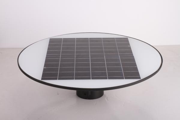 Waterproof UFO Round LED Solar Street Light 180 degree Beam angle