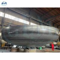3 000 mm de diamètre 6 mm pensent à la tête elliptique Caps d'extrémité de réservoir tête pour le récipient sous pression