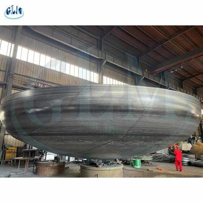 3000mm Diâmetro 6mm Pensar cabeça elíptica Caps Tank Head End para vaso de pressão