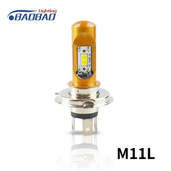 M11L RTD H4 850Lumen BA20D Motorcycle led headlight