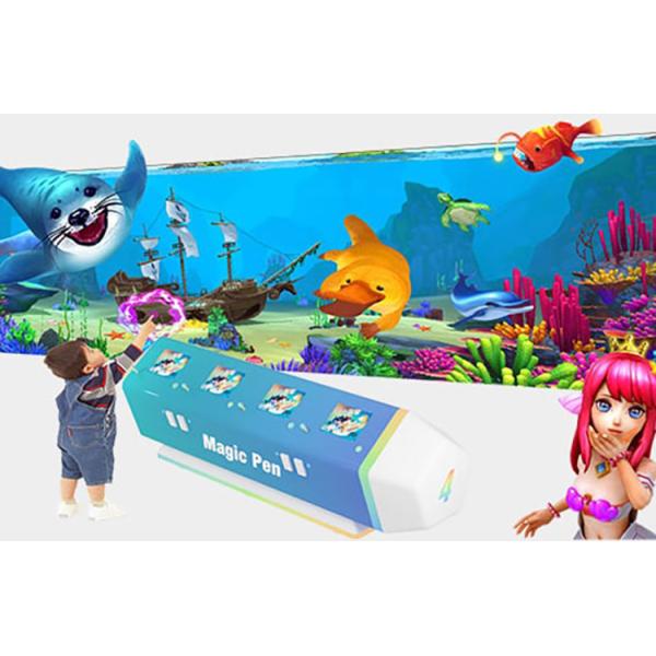 Красить системы проекции игры AR детей оборудования тематического парка взаимодействующий