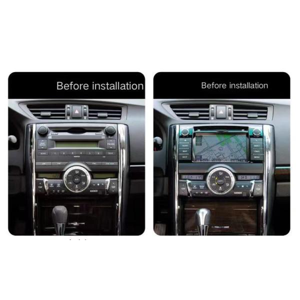 12.1 polegadas de rádio multimídia de carro para Toyota Mark X 2010-2017