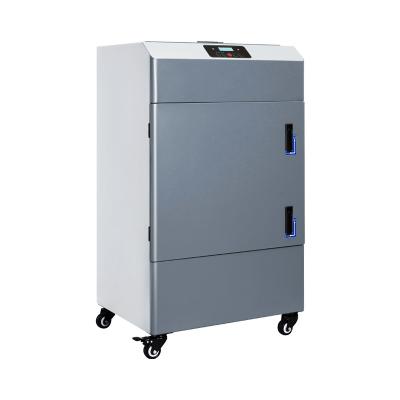 Controle inteligente do extrator de pouco peso das emanações do laser com filtro da substituição