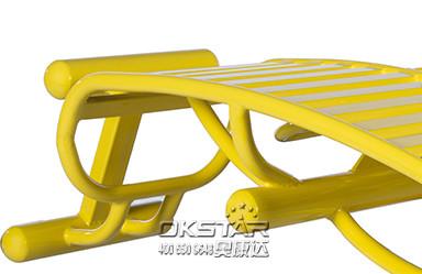 high quality outdoor gym equipment with TUV certificate EN 16630 sit up exercise equipment