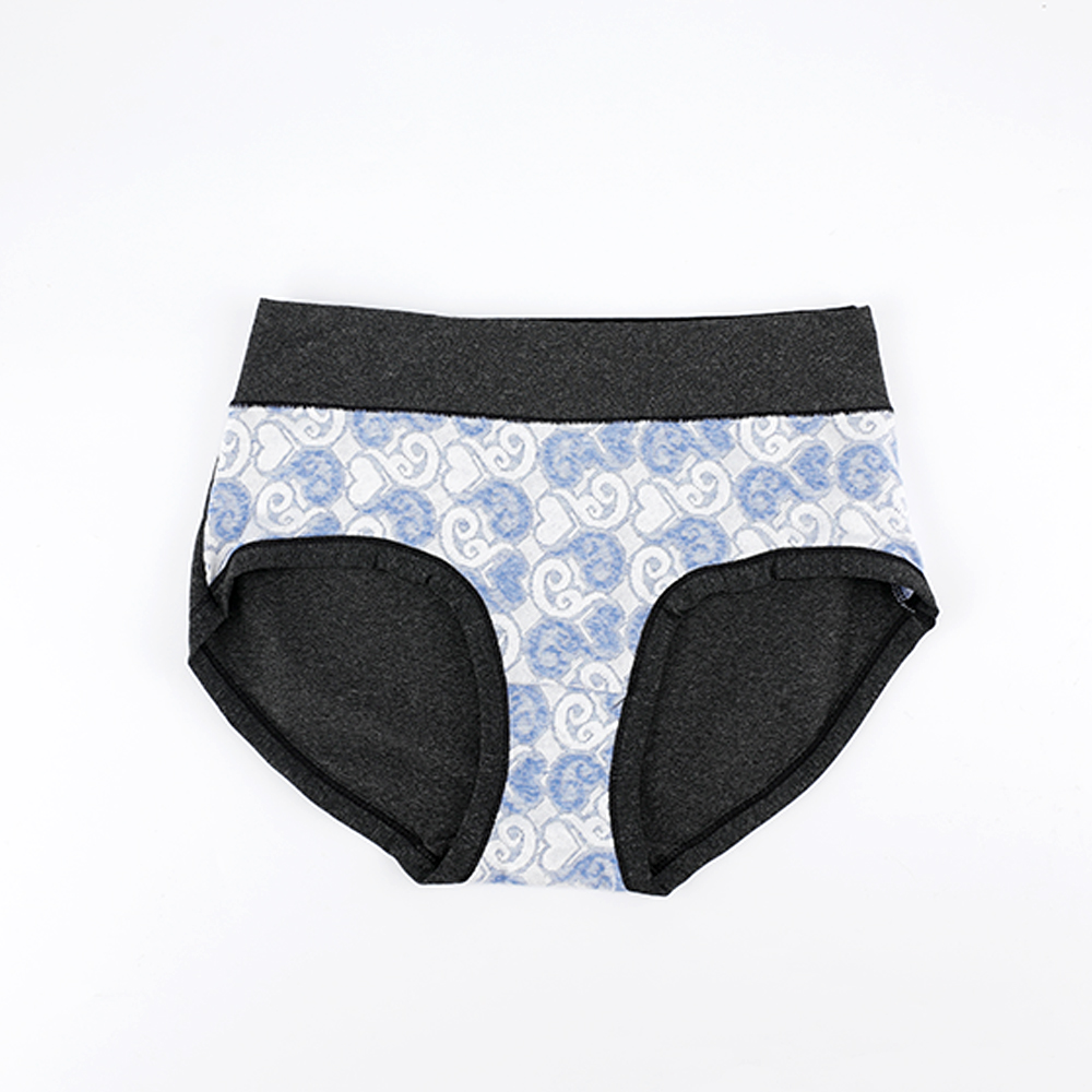 Wholesale High Quality Soft Comfy Women Brief Boxers Fashionable Jacquard Panties 2024 New Design Underpants for Lady