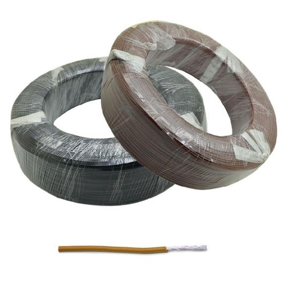 o high temperature revestido de prata do fio de cobre Calibre de diâmetro de fios 110V 24 isolou 9 cores