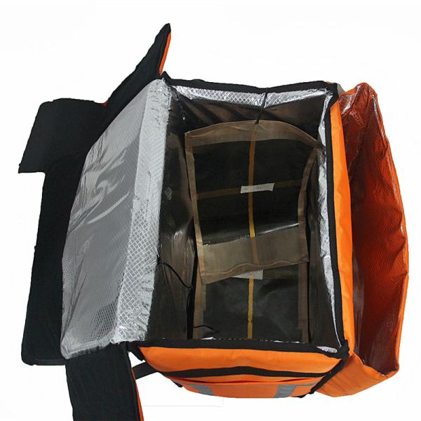 Insulated Oxford cloth Electric Heating Lunch Box For Pizza Delivery